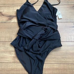 Aerie Wrap One Piece Swimsuit